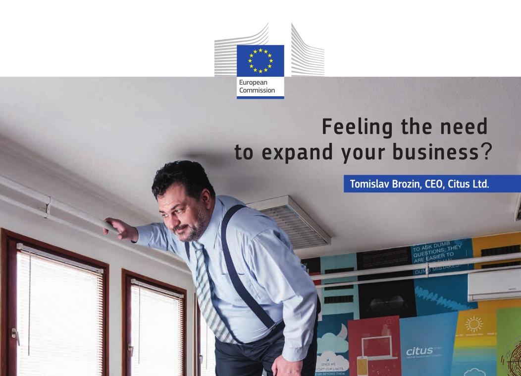 Tomislva Bronzin u kampanji EU open for business