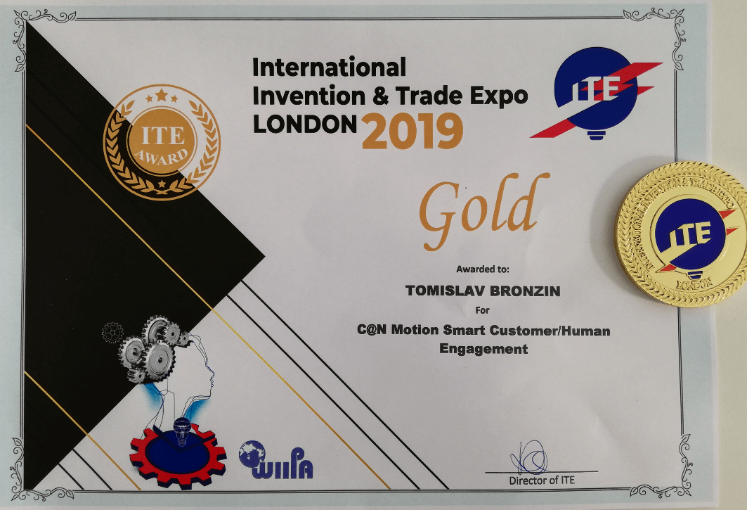Gold Medal ITE Great Britain, 2019