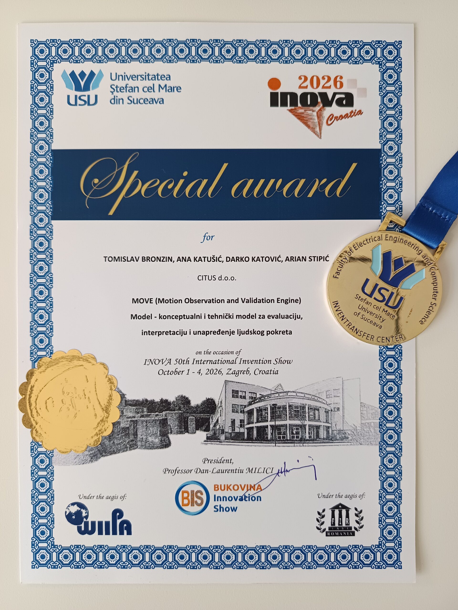 INOVA 2026 Special Award